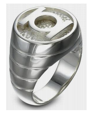 Green Lantern Inspired Sterling Silver Ring Jewelry Green Lantern Inspired Sterling Silver Ring Jewelry