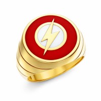 The Flash Inspired Silver Ring Showcase 4 Edition