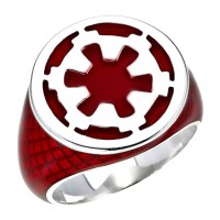 Galactic Empire Silver Ring Star Wars Inspired  Jewelry