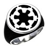 Galactic Empire Silver Ring Star Wars Inspired  Jewelry
