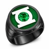 Green Lantern Inspired Silver Ring Blackest Night Jewelry Green Lantern Inspired Silver Ring Blackest Night Jewelry