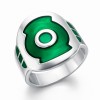 Green Lantern Inspired Ring First Flight Silver Ring Jewelry