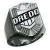 Judge Dredd Silver Ring Badge Jewelry