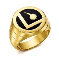 Legion Flight Inspired Ring Silver Superman Jewelry version1