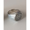 Phantom Lantern Inspired Silver Ring Glitter Edition